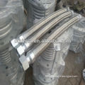 factory supply stainless steel corrugated flexible hose with fitting